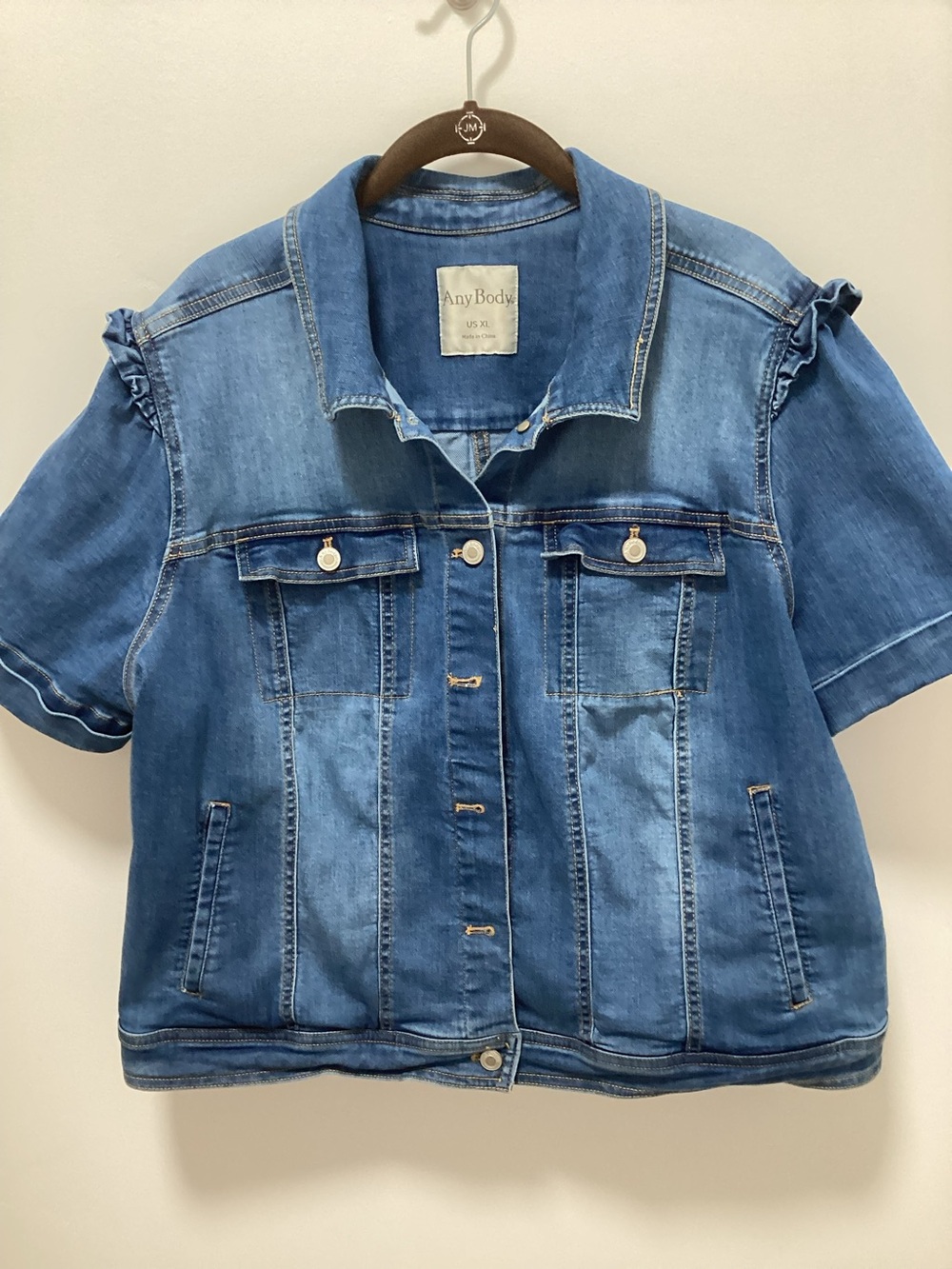 Denim Jacket Short Sleeves
